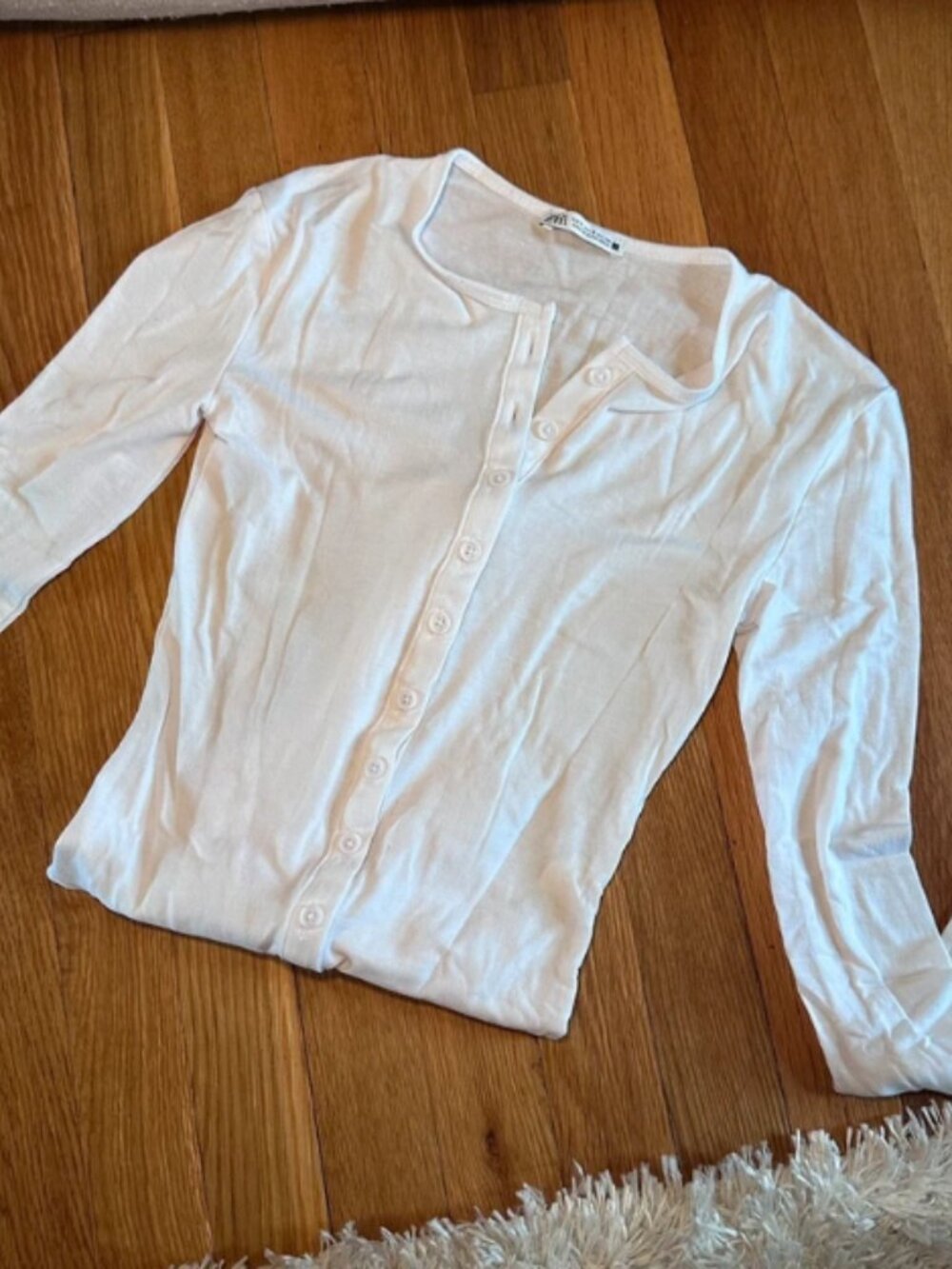 zara button up bodysuit